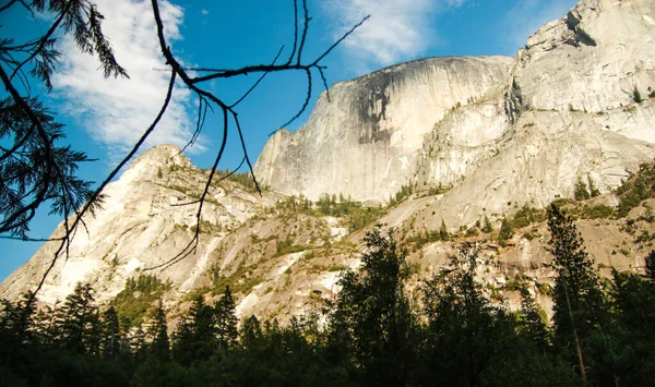 Close View Half Dome Mountain Mirror Lake Trail Well Known — Stock Photo, Image