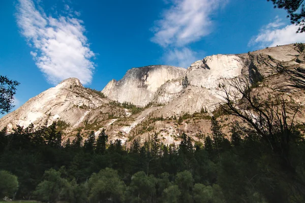 Close View Half Dome Mountain Mirror Lake Trail Well Known — Stock Photo, Image