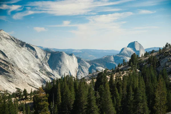 View Olmsted Point Yosemite National Park Scenic Pullout Area Short — Stock Photo, Image