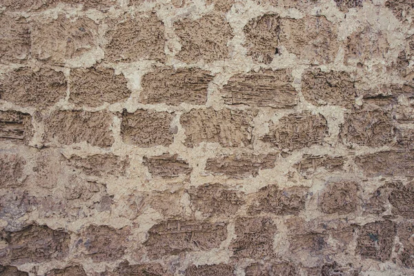 Old Rough Cut Rock Stone Wall Cement Texture — Stock Photo, Image