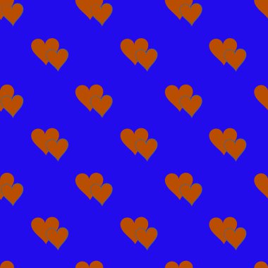 Sevgililer Günü tema şablonu, kusursuz arkaplan, grafik tasarımı, vektör grafikleri, sonsuz yineleme arkaplanı, kalpler, desen, farklı renk arkaplan, hediye paketi,