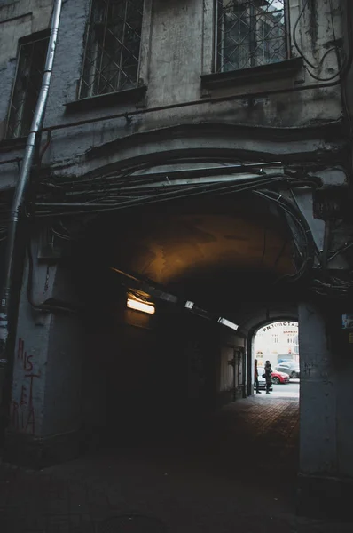 Arco Antico Nel Palazzo — Foto Stock