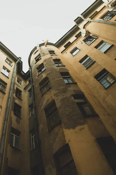 Edifício Antigo Antiga Rua Europa — Fotografia de Stock