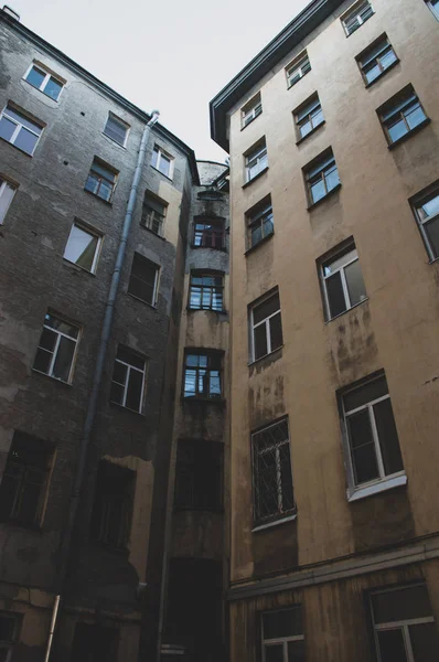Antik Épület Régi Európai Utcában — Stock Fotó