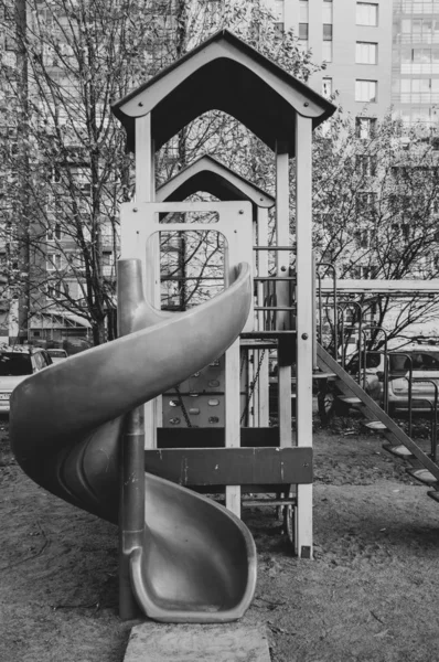 Aire Jeux Pour Enfants Dans Parc — Photo