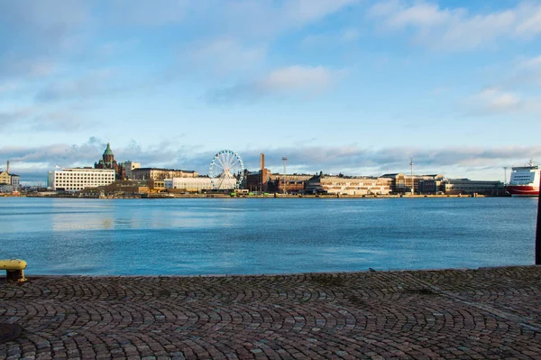 Sea Harbour European City — Stock Photo, Image