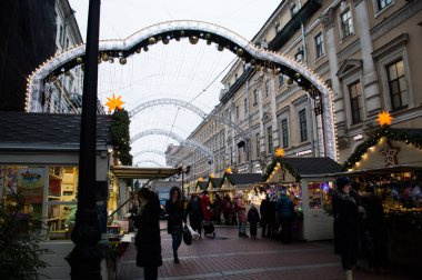 Şehir merkezinde Noel panayırı 
