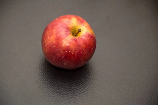 Apples Black Background — Stock Photo, Image