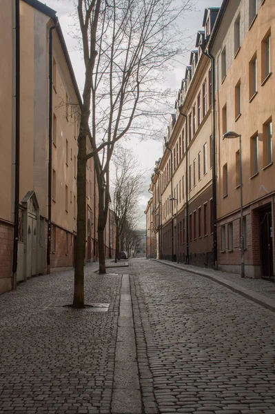 Barevné Domy Starém Evropském Městě — Stock fotografie
