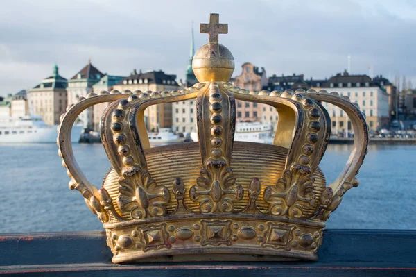 Suécia Coroa Ponte — Fotografia de Stock
