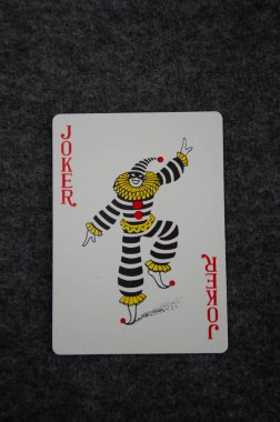 Poker fişleri ve joker kartları