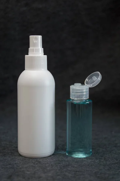 Пляшка Рідкого Мила Антисептика — стокове фото