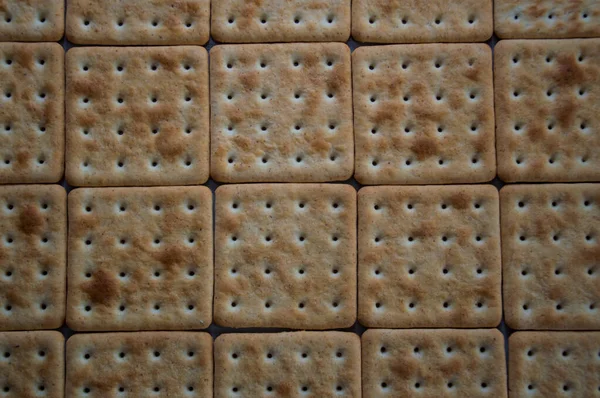 Primer Plano Las Cookies Cracker —  Fotos de Stock