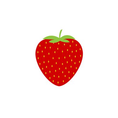 basit çilek simgesi