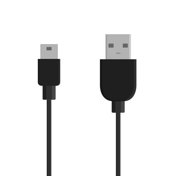 Кабели Micro USB — стоковый вектор