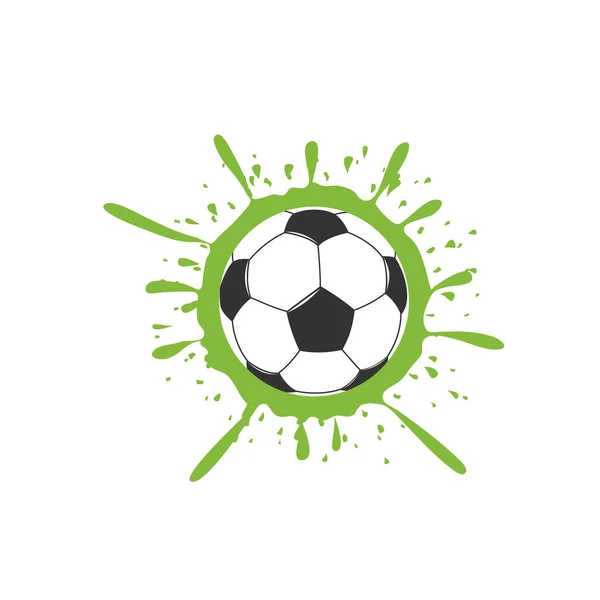 Ballon Art Soccer — Image vectorielle