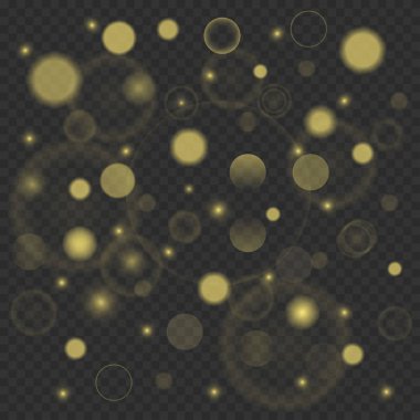 Soyut altın pırıltılar arka plan