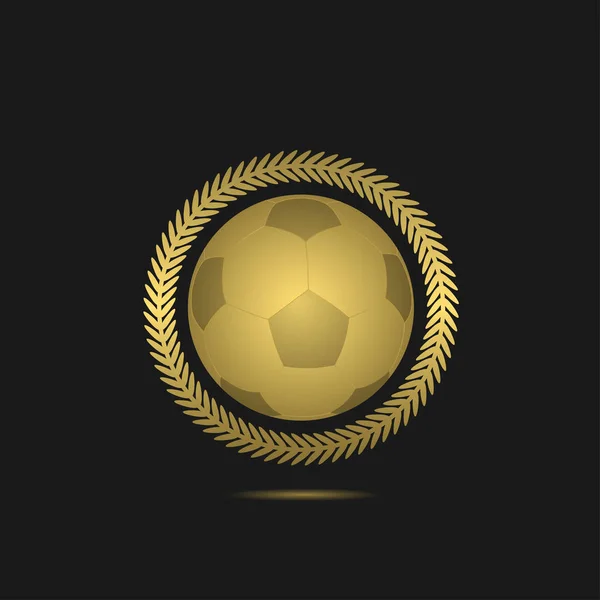 Футбол футбольний м'яч — стоковий вектор