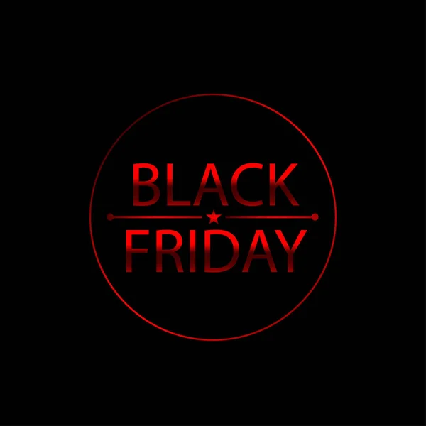 Black friday label Royalty Free Stock Illustrations