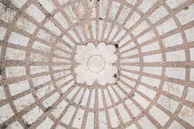 Döşeme döşemesinin arka plan dokusu. Zemin için inşaat malzemeleri.