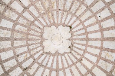 Döşeme döşemesinin arka plan dokusu. Zemin için inşaat malzemeleri.