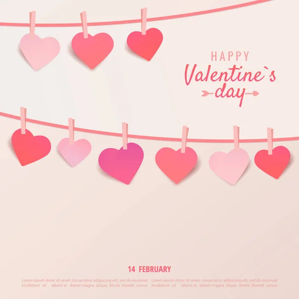 Valentine`s Day. — Stock Vector