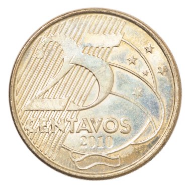  Brezilya centavos sikke