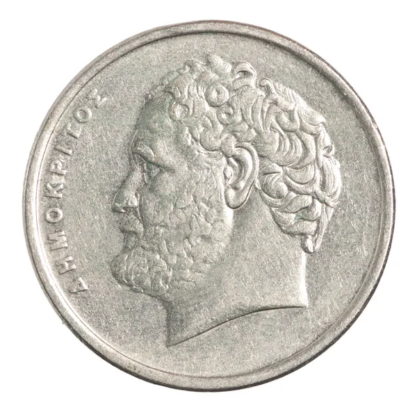 Pièce de drachmes grecques — Photo