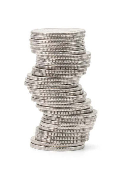 Stack of Korean coins — Stock Photo, Image