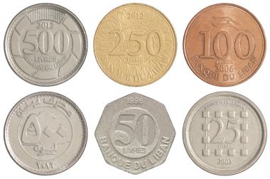 Lübnan sikkeler seti