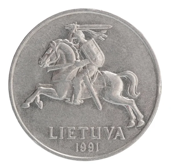Moneda Centavos lituanos — Foto de Stock