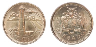 Barbados cent sikke