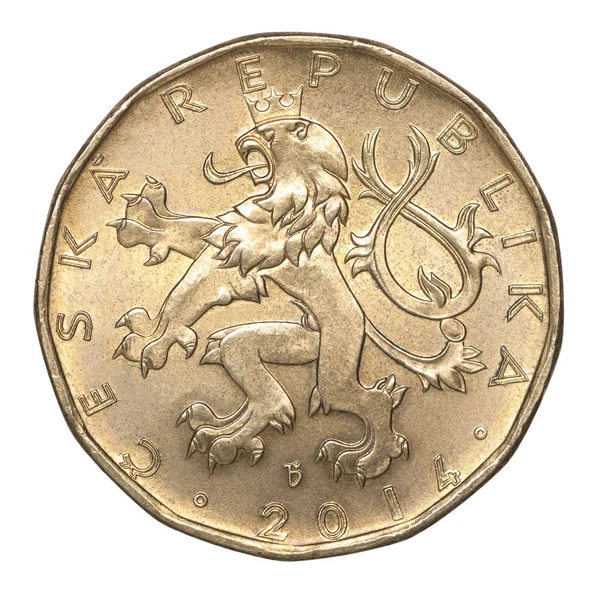 Coin Czech korun — Stok fotoğraf