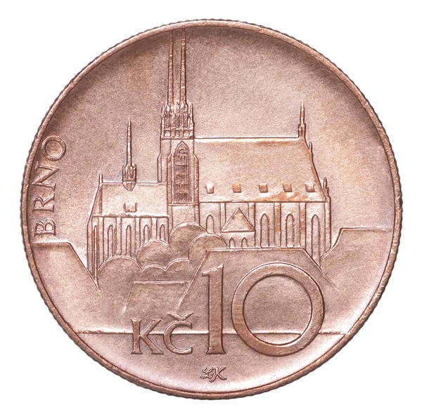 Coin Czech korun — Stock fotografie