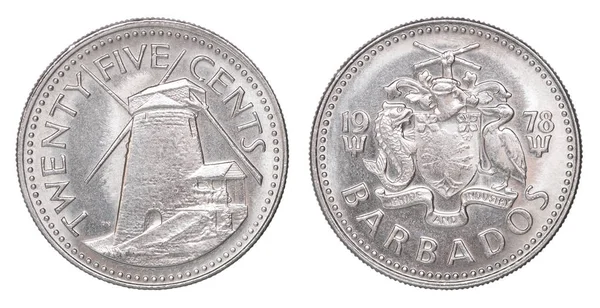 Moneda de céntimo Barbados —  Fotos de Stock