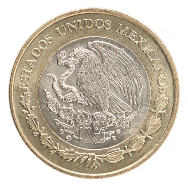 Moneda de peso mexicano —  Fotos de Stock