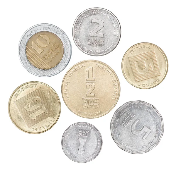 Coins of Israel — Stock Photo, Image