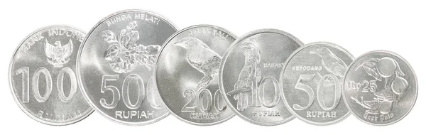 Set of Indonesia coins — 스톡 사진