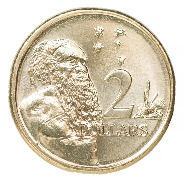 Nová australská mince — Stock fotografie