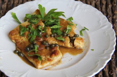 Kremsi Tofu Piccata