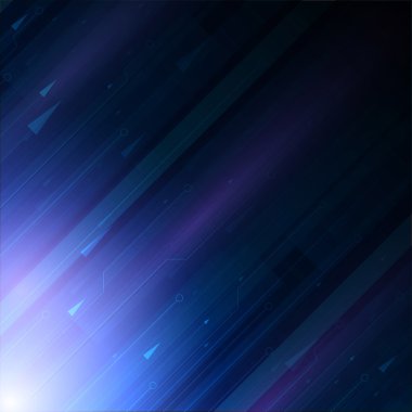 Mavi teknik Background.Vector