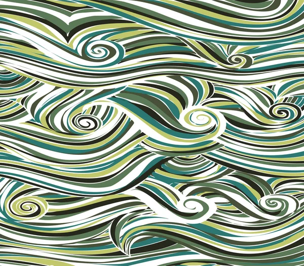 Fondo de color abstracto está imitando las ondas del mar.Vector — Vector de stock