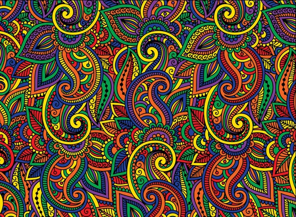 Fondo abstracto se compone de patrones multicolores. Vector — Vector de stock