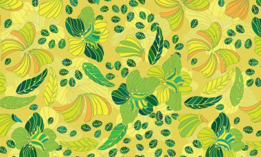 Soyut bahar çiçekleri kökenli. Vektör