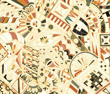 Japon tarzı Zen.Vector arka plan