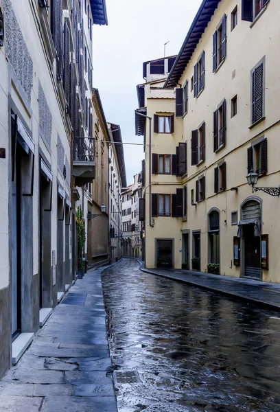 Narrow streets in Florence.Italy