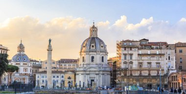 Rome.Italy tarihsel parçası Panoraması
