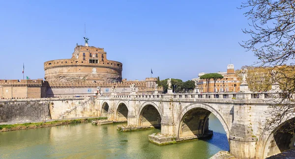 Most Ponte Sant 'Angelo — Stock fotografie