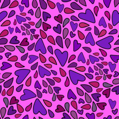 Kalplerin sorunsuz yinelenen desen