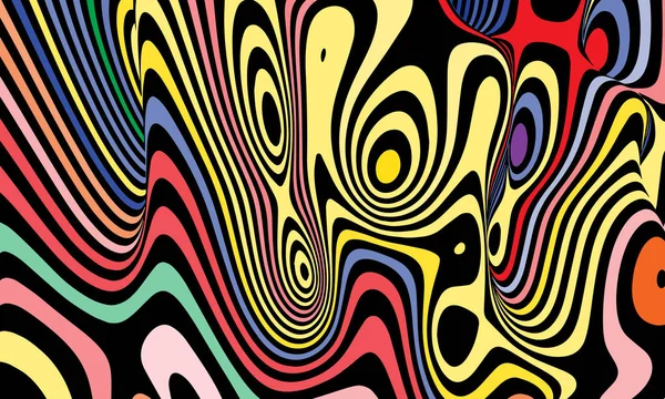 ゼブラ パターンの形で抽象的な背景 — ストックベクタ